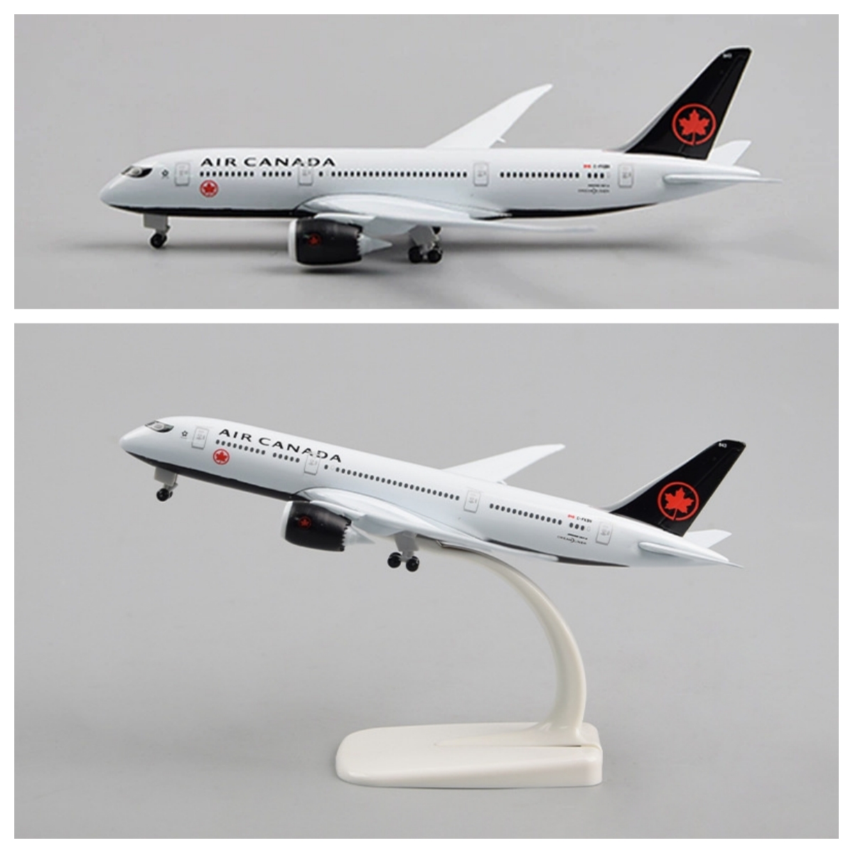 Kids Toys Canada - 20ซม.1:400 Scale B787 Canada Airlinesเครื่องบินเครื่องบินเครื่องบินDiecastรุ่นของเล่นCollectiveของเล่นเด็กB787เครื่องบินสําหรับ