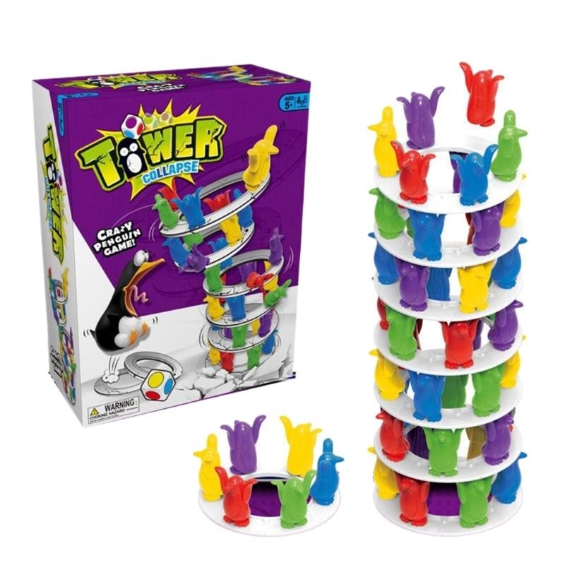 Kids Quirky Toys - เกมซ้อนหอคอยบิล