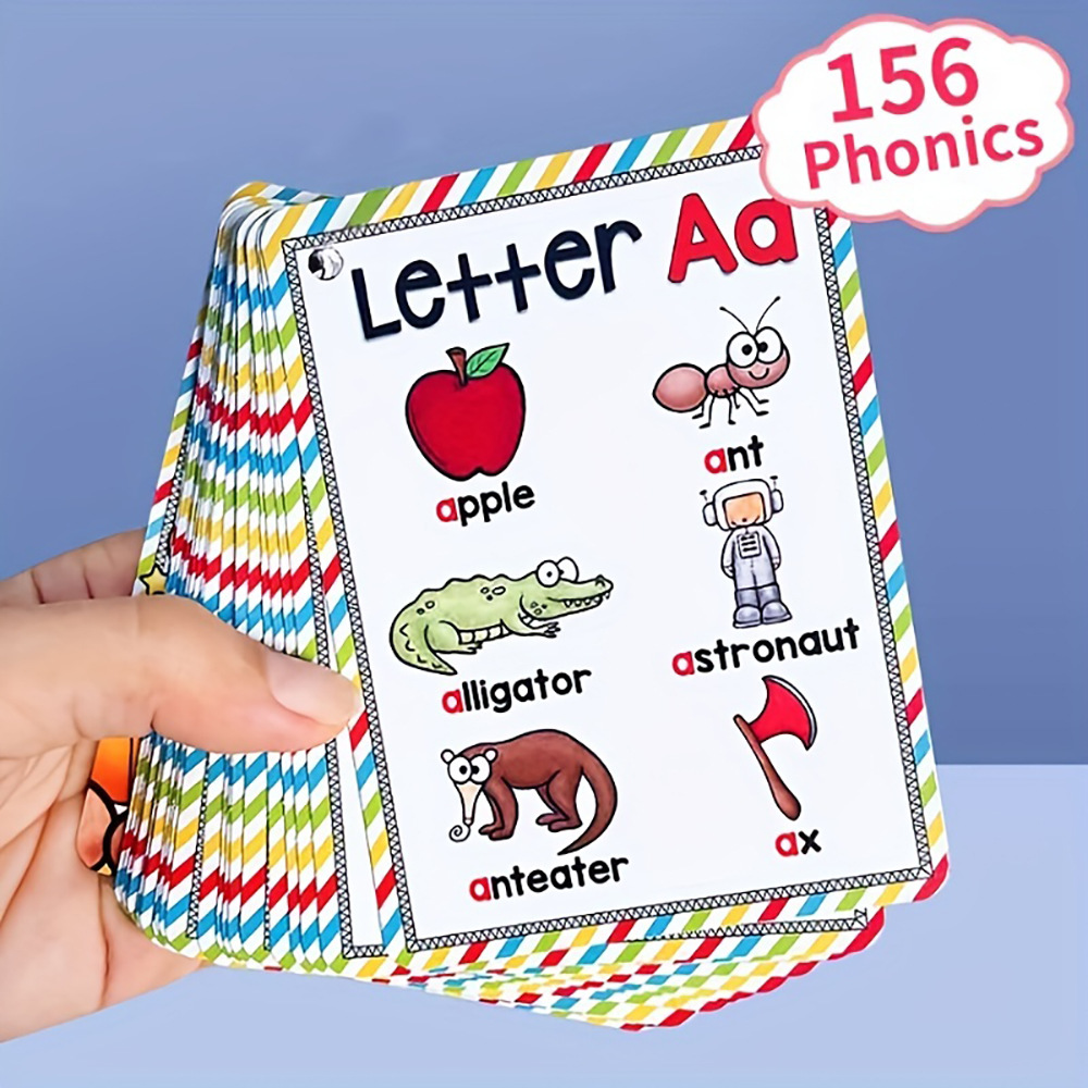 Educational Flash Card - Bview Art ภาษาอังกฤษ 26 ตัวอักษร Phonics