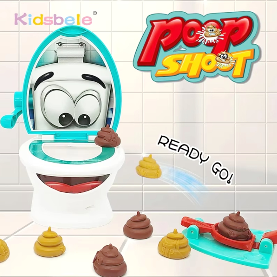 Kids Quirky Toys - ของเล่นยิงอึ 1 ชิ้น ของเล่นปาร์ตี้สุดฮา ของขวัญคริสต์มาส สนุกและแปลกใหม่