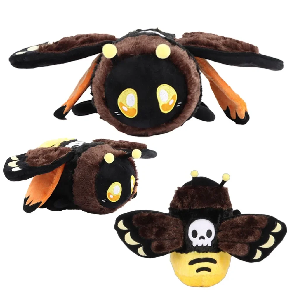 Kids Toys Za - ตุ๊กตาผีเสื้อหัวตาย ตุ๊กตาผ้าสไตล์โกธิค ของเล่นตุ๊กตาผ้าสำหรับเด็ก ของตกแต่งฮาโลวีน ตุ๊กตาการ์ตูน ของขวัญ
