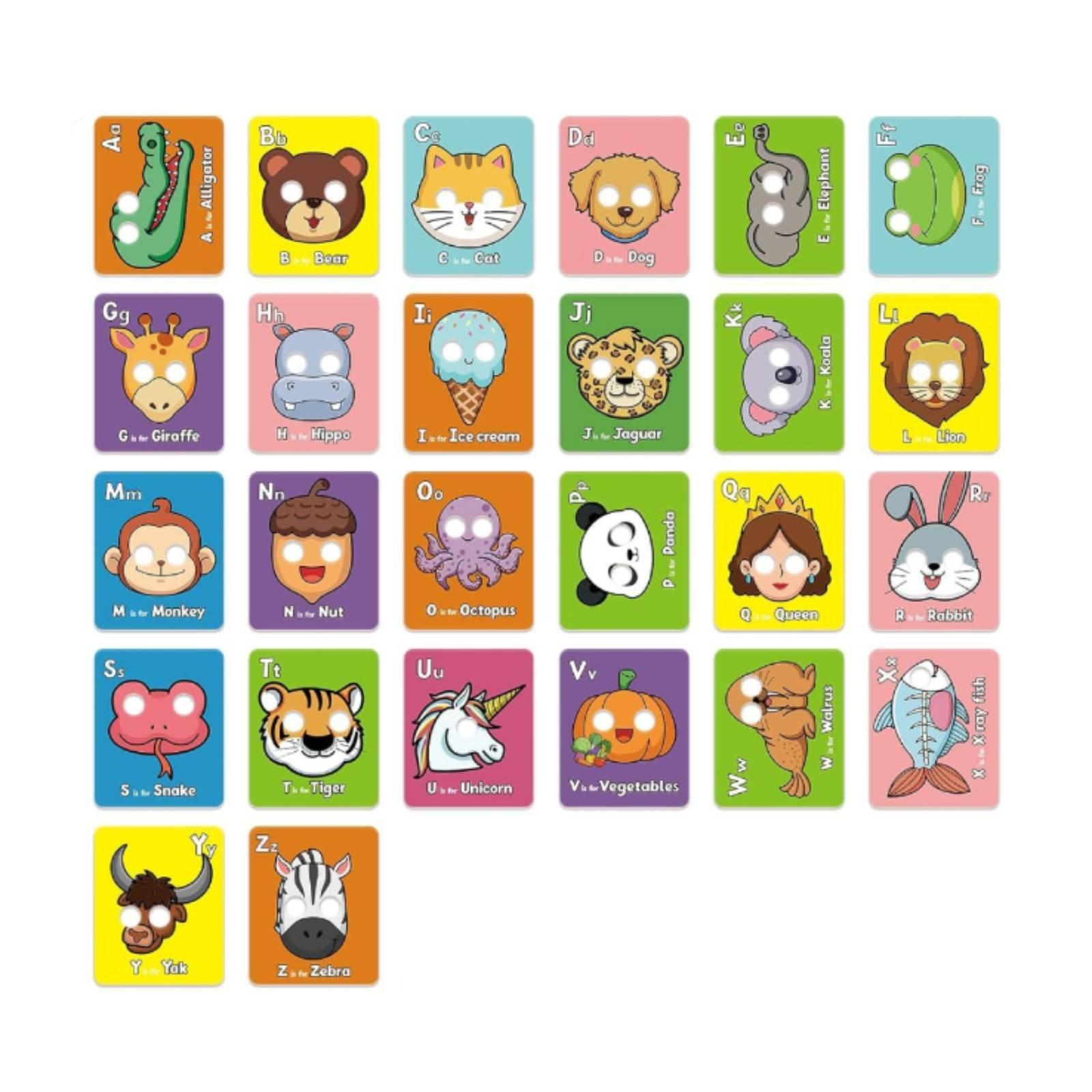 Educational Flash Card - การ์ดแฟลชการเรียนรู้แบบโต้ตอบลายหน้าสัตว์ ของเล่นเสริมพัฒนาการสำหรับเด็ก ใช้ได้ทั้งที่บ้านและในห้องเรียน