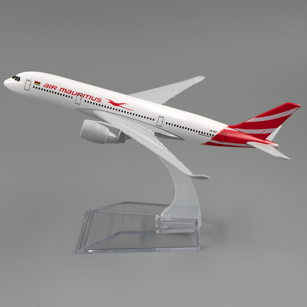 Kids Toys Mauritius - 1/400 Airbus A350 Air Mauritius Miniature