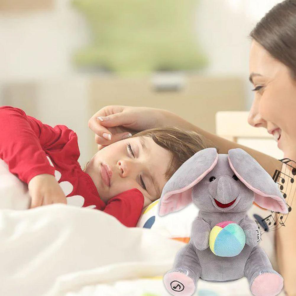 ตุ๊กตาช้างซ่อนแอบตลกๆ ขยับหูได - Kids Toys Elephant บทวิจารณ์และราคา
