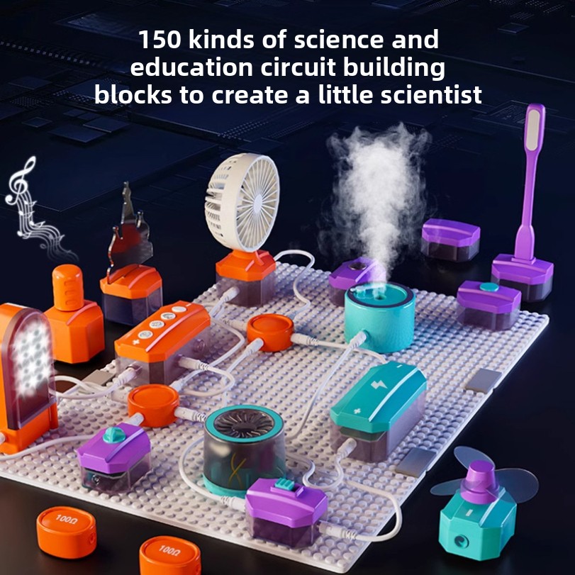 วงจรการทดลองอาคารบล็อกของเล่นป - Science Experiment Kit บทวิจารณ์และราคา