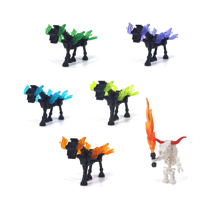 MOC อิฐ Skull ฮาโลวีน Building - Kids Toys Egypt บทวิจารณ์และราคา
