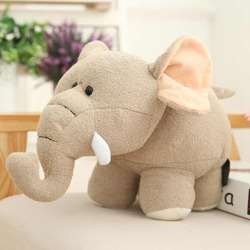 Huggable จำลองช้าง Hippo ตุ๊กต - Kids Toys Elephant บทวิจารณ์และราคา