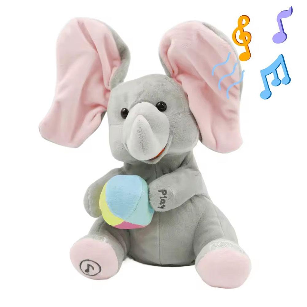 ตุ๊กตาช้างซ่อนหา มีหูกระดิก พร - Kids Toys Elephant บทวิจารณ์และราคา