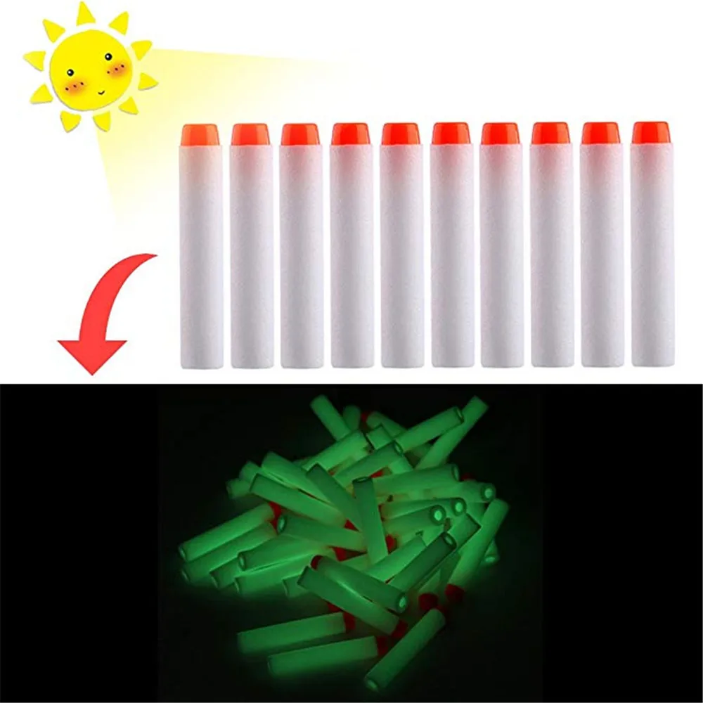 2J-AWhite กระสุนโฟมเรืองแสงในท - Foam Dart Gun บทวิจารณ์และราคา