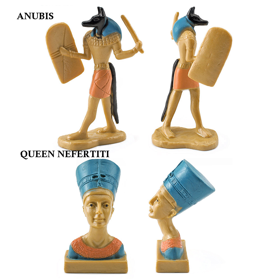 Mini Figurine โบราณอียิปต์ Anu - Kids Toys Egypt บทวิจารณ์และราคา