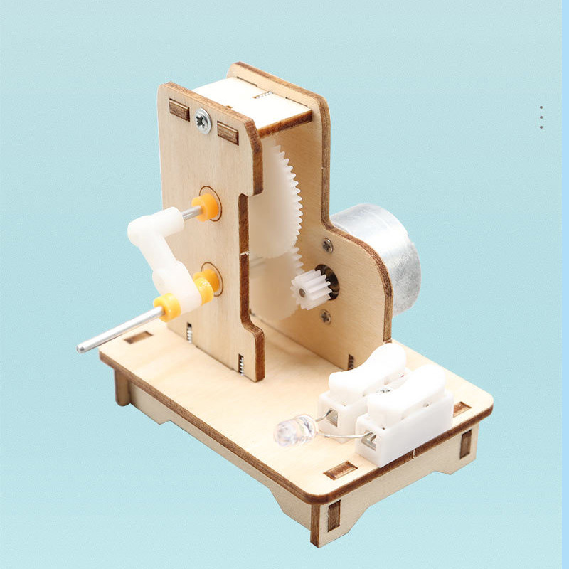 DIY Mini Hand Generator DIY กา - Science Experiment Kit บทวิจารณ์และราคา
