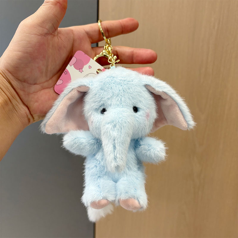 พวงกุญแจตุ๊กตาช้างการ์ตูนสำหรั - Kids Toys Elephant บทวิจารณ์และราคา