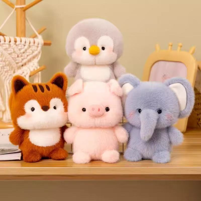 ตุ๊กตาช้างเพื่อนคู่ใจสำหรับวาง - Kids Toys Elephant บทวิจารณ์และราคา