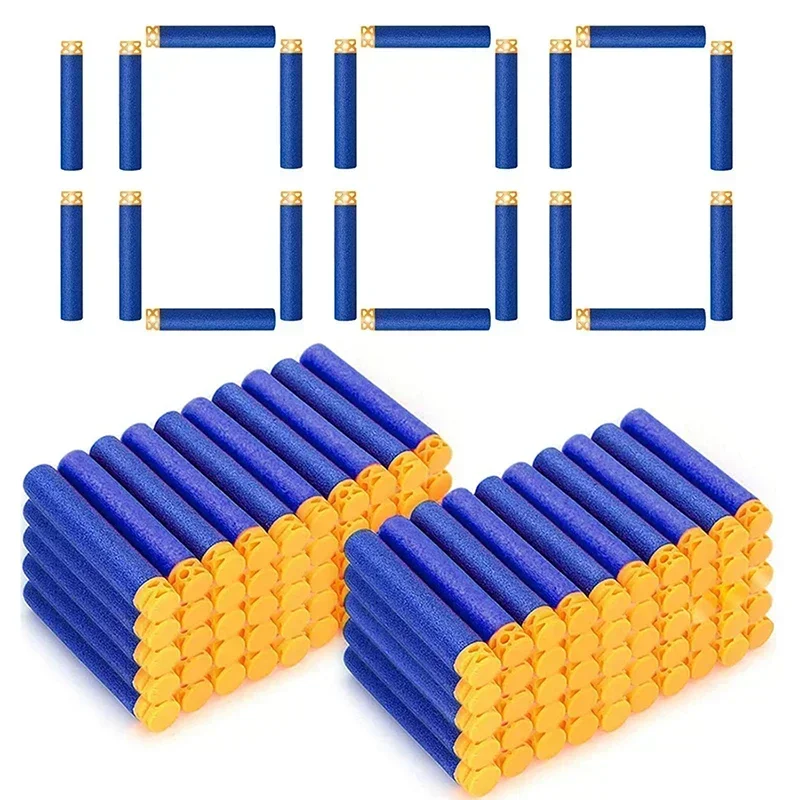 HOT1000-50pcs Blue Hollow ลูกด - Foam Dart Gun บทวิจารณ์และราคา