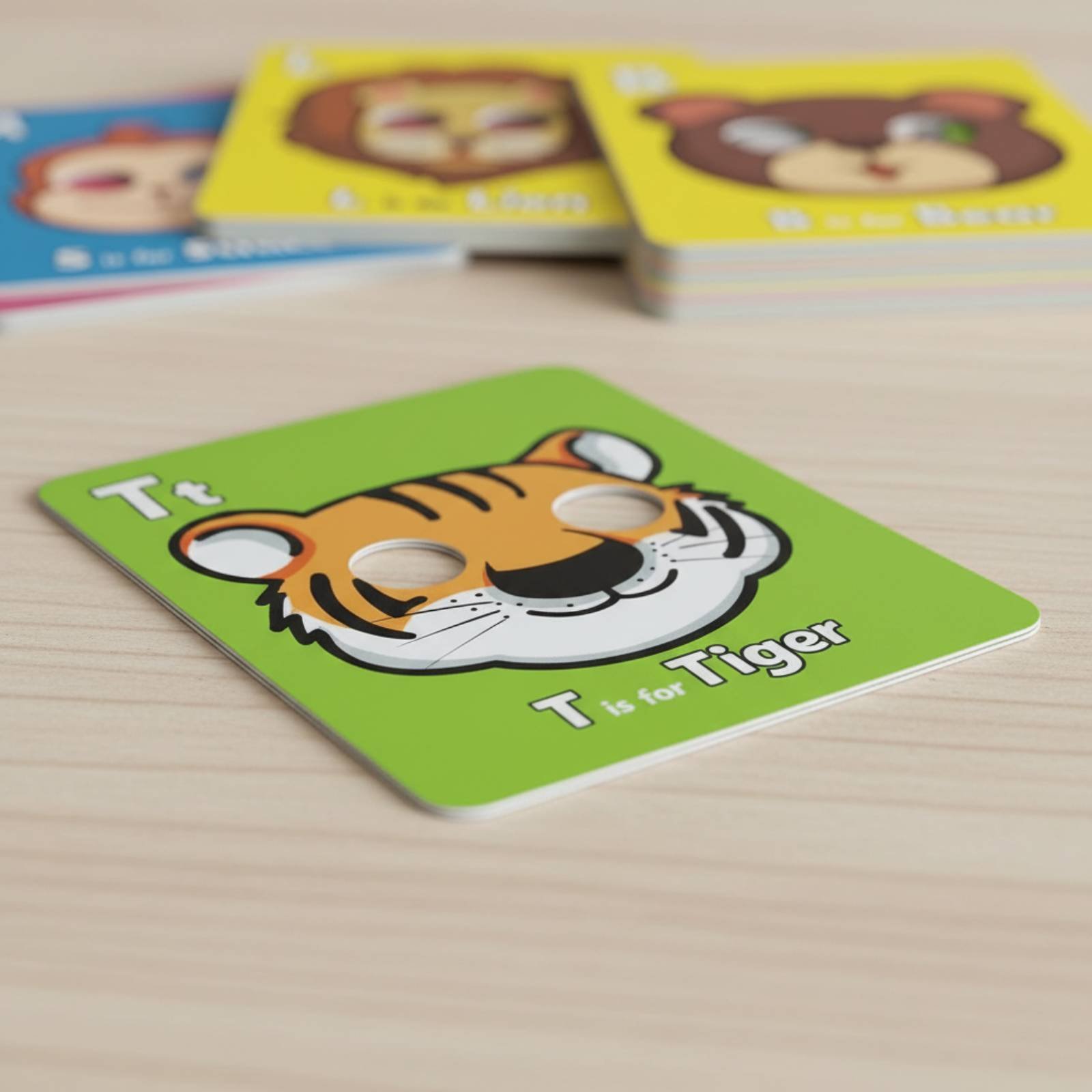 การ์ดแฟลชหน้ากากสัตว์ การ์ดตัว - Educational Flash Card บทวิจารณ์และราคา