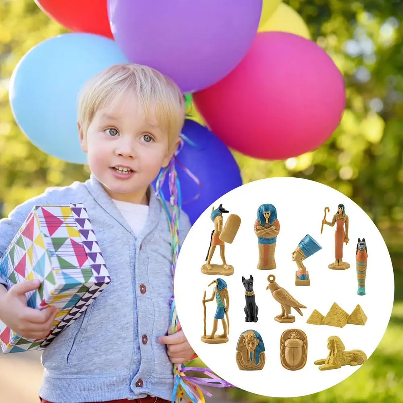กล่องหัวแจ็คจำลองรูปสิงโตอียิป - Kids Toys Egypt บทวิจารณ์และราคา