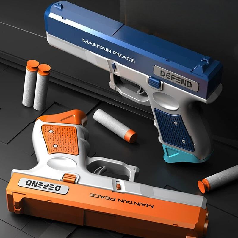 ปืนยิงลูกดอกโฟมแบบนุ่ม ของเล่น - Foam Dart Gun บทวิจารณ์และราคา