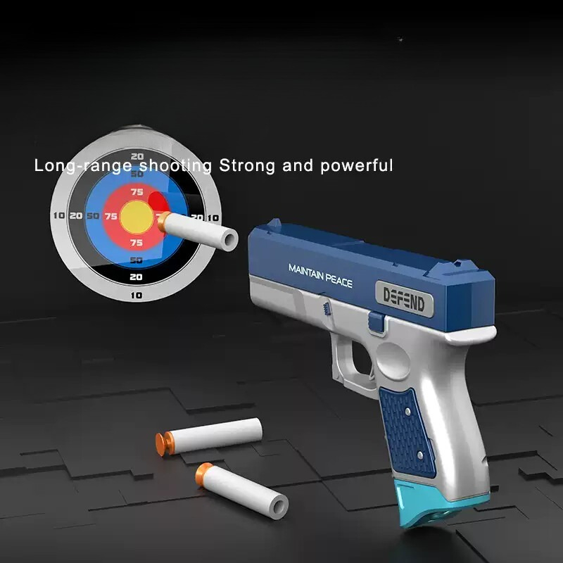 ปืนยิงลูกดอกโฟมแบบนุ่ม ของเล่น - Foam Dart Gun บทวิจารณ์และราคา