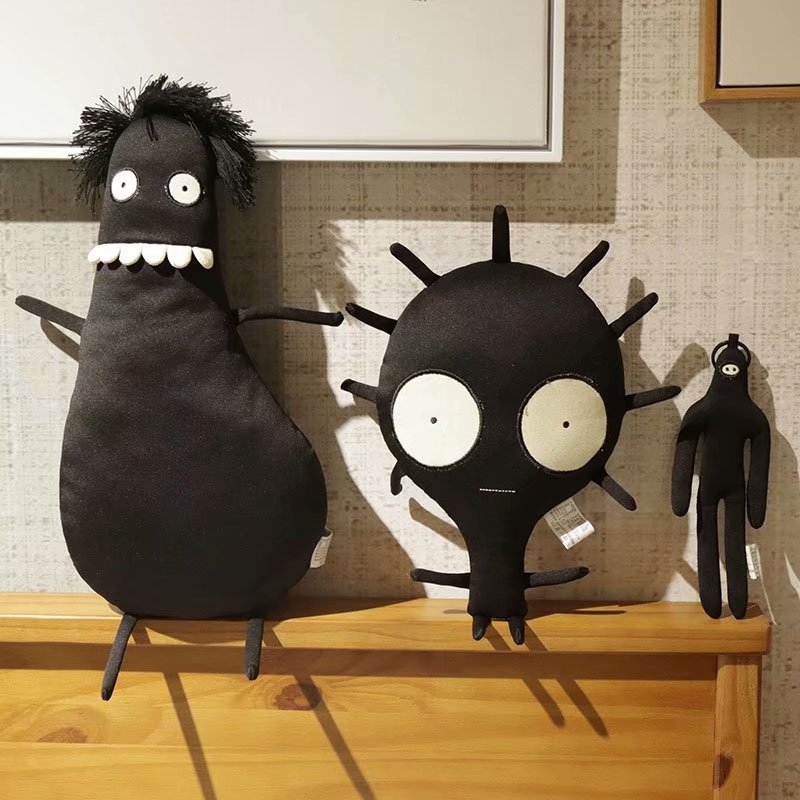 ตุ๊กตาขนนุ่มสไตล์โกธิคสีเข้ม น - Kids Quirky Toys บทวิจารณ์และราคา