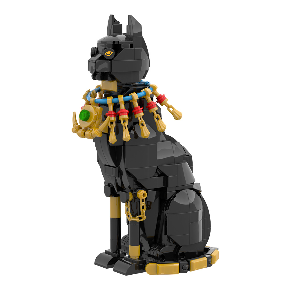 ตัวต่อแมวอียิปต์ MOC แบบจำลองพ - Kids Toys Egypt บทวิจารณ์และราคา