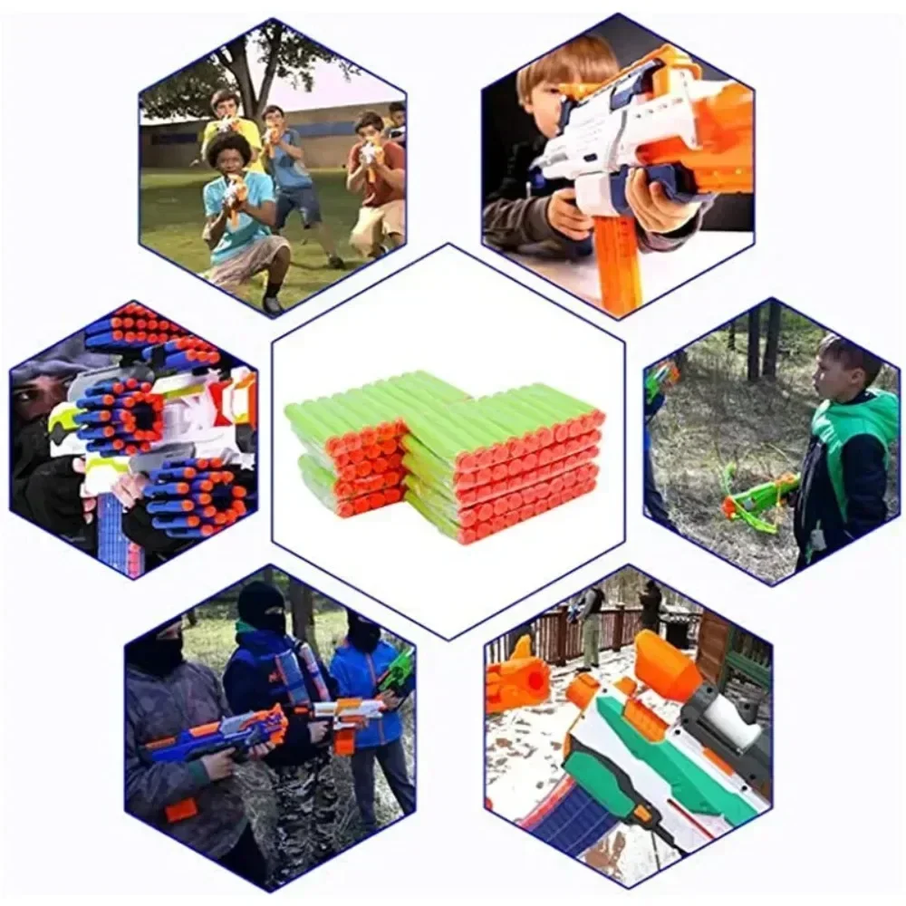 ลูกดอกขนาด 7.2 ซม. 100/1000 ชิ - Foam Dart Gun บทวิจารณ์และราคา