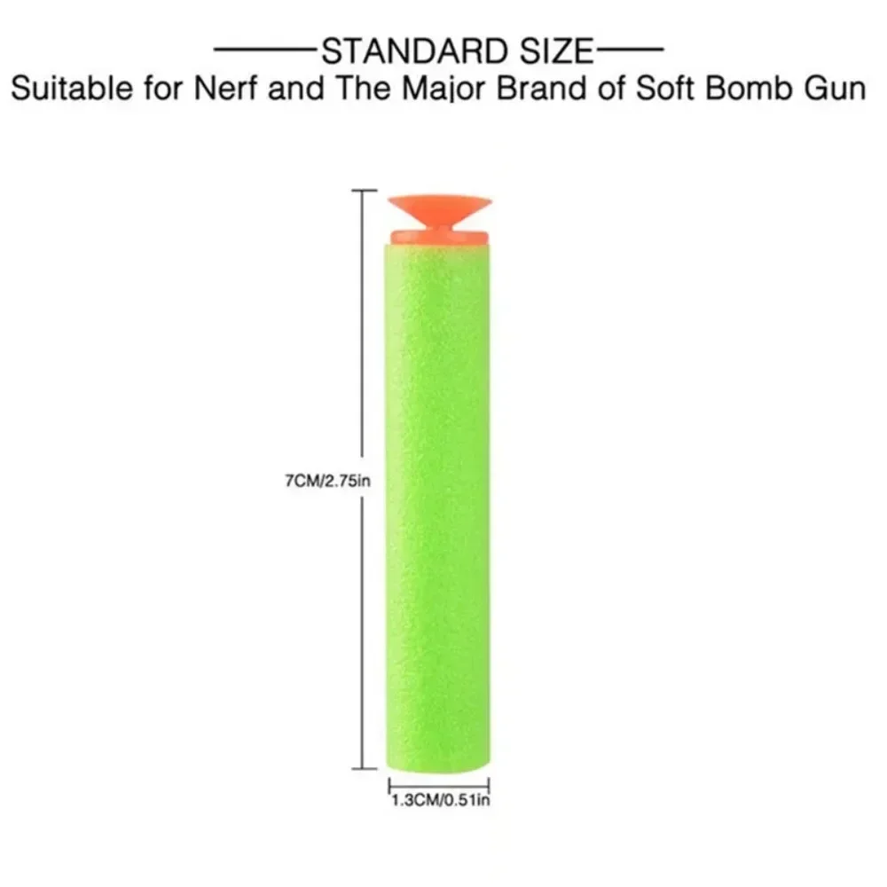 ลูกดอกขนาด 7.2 ซม. 100/1000 ชิ - Foam Dart Gun บทวิจารณ์และราคา