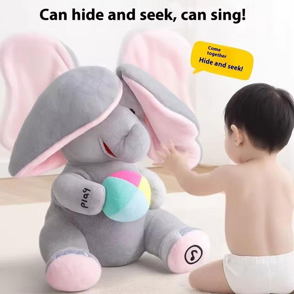 ตุ๊กตาช้างซ่อนแอบ ของเล่นเด็กแ - Kids Toys Elephant บทวิจารณ์และราคา