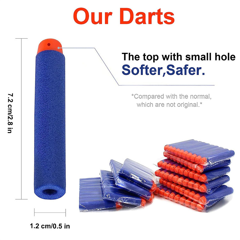 กระสุนโฟมแบบรูเดียวสีน้ำเงิน 1 - Foam Dart Gun บทวิจารณ์และราคา