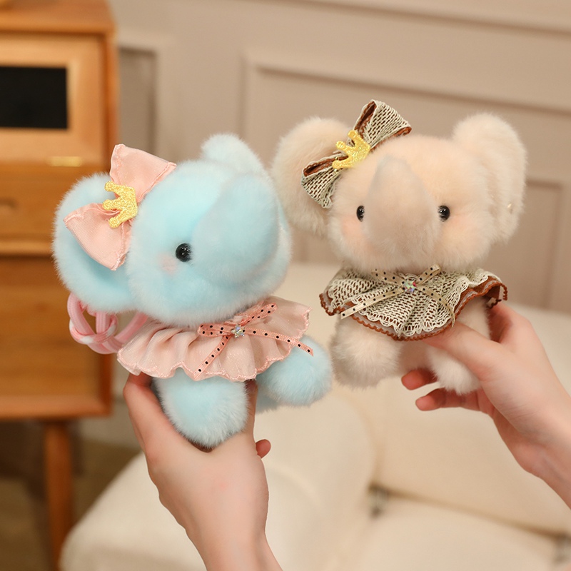 ตุ๊กตาช้างน่ารัก ขนาด 15 ซม. ข - Kids Toys Elephant บทวิจารณ์และราคา